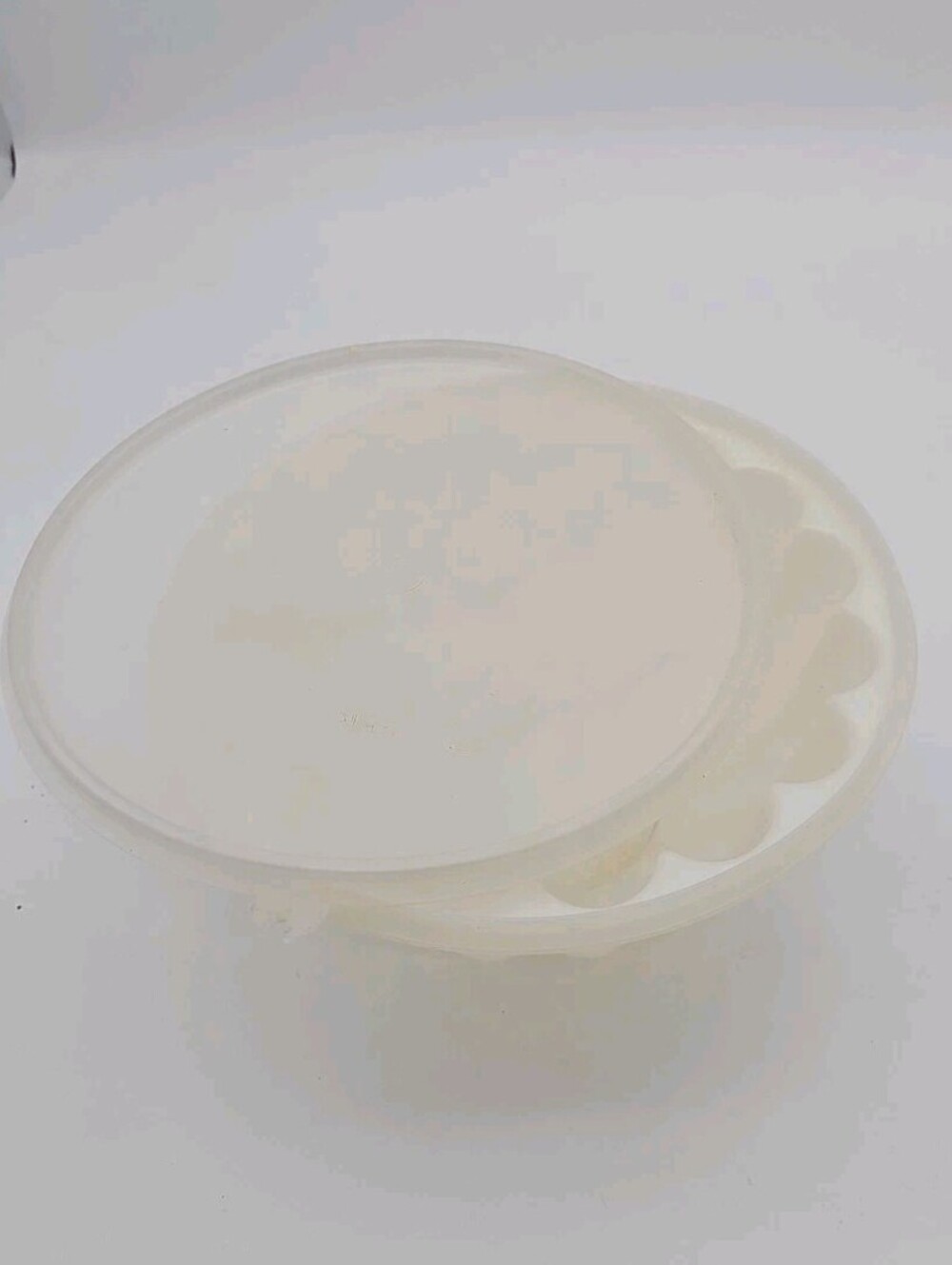 Vintage Tupperware Jello Mold/Bowl w/Heart Insert & Lid Jel-N-Serve Original